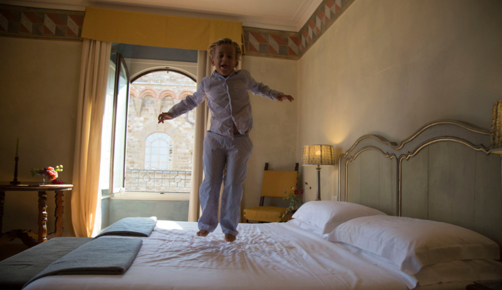 Kids are welcome at Antica Torre Tornabuoni