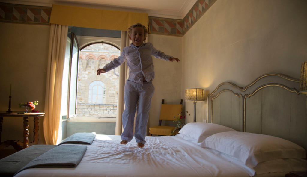 I bambini sono i benvenuti all’Antica Torre Tornabuoni