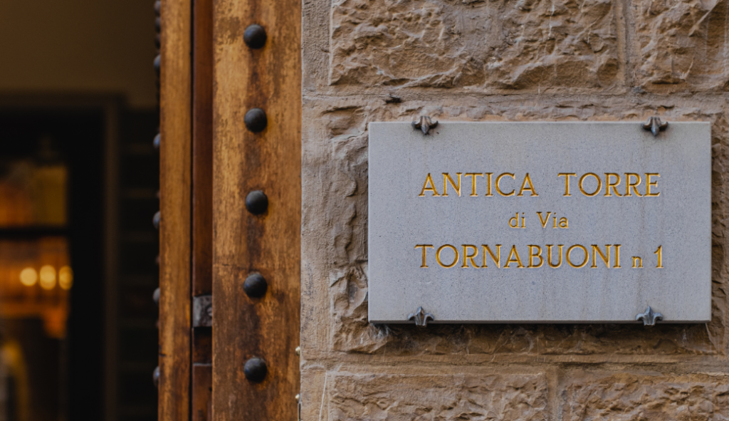 Antica Torre Tornabuoni Concierge Guide: Exclusive Experiences in the Heart of Florence
