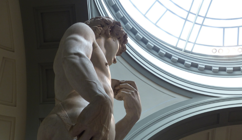 Michelangelo’s David has a message for you