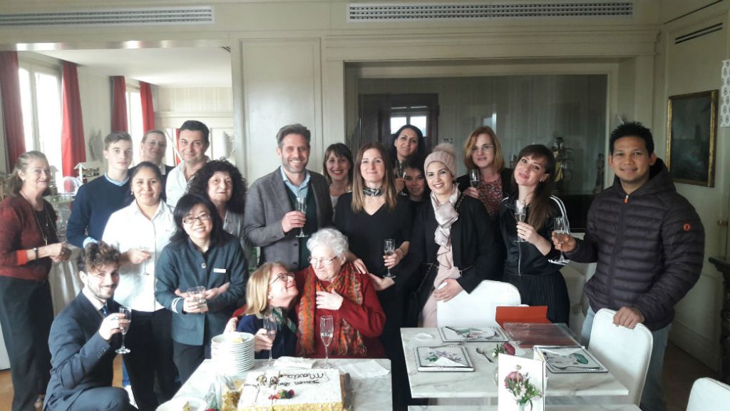 The Antica Torre Tornabuoni family celebrates the 90th birthday of a very special daughter