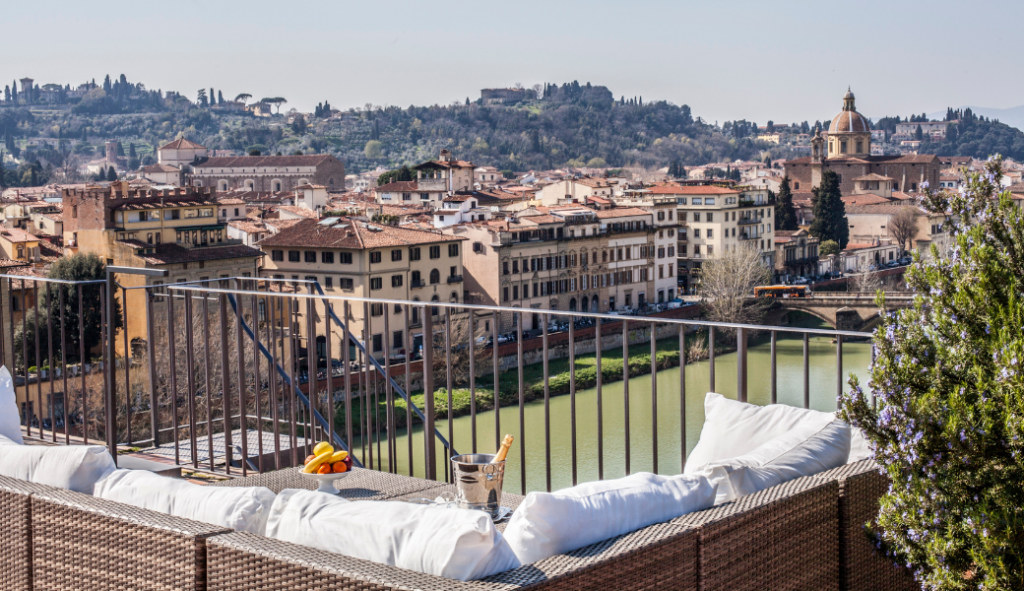 Living the Tower in summer: light, terraces, and sunsets over Florence