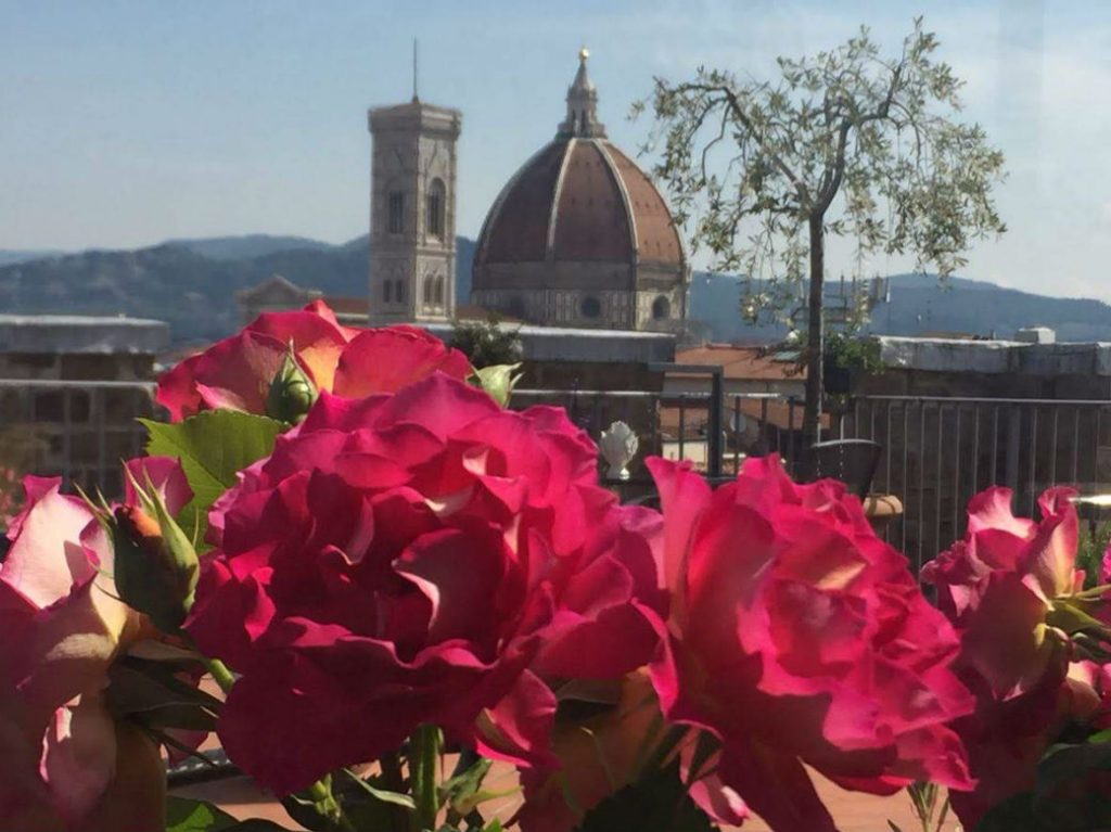 Flowers at the Tower: color and soul to our property