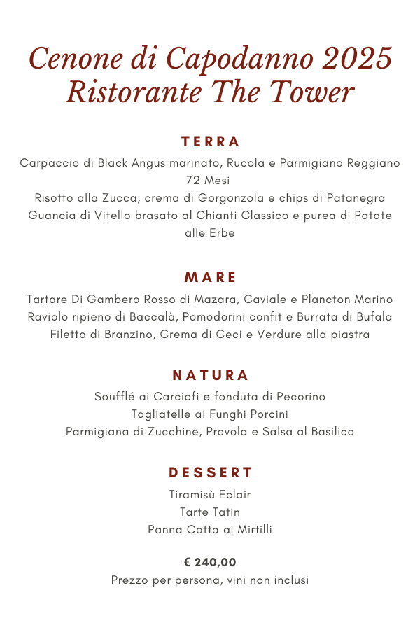 menu capodanno